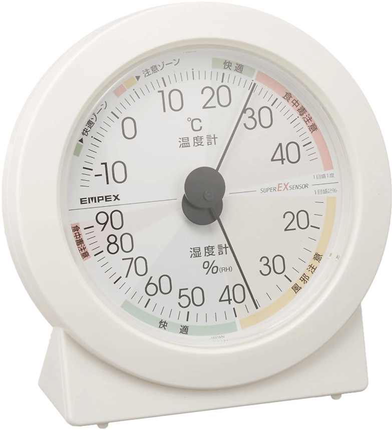 高精度の室温・湿度計を無料レンタル